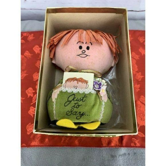 Dolly Gram Just to Say Happy Anniversary Figure western union Doll Vintage - Picture 6 of 11